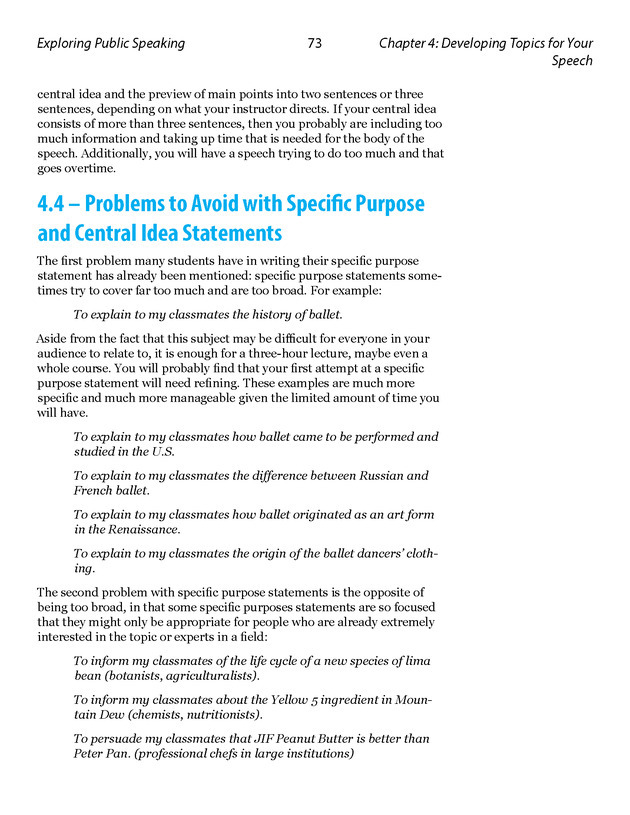 Exploring Public Speaking - Page 73